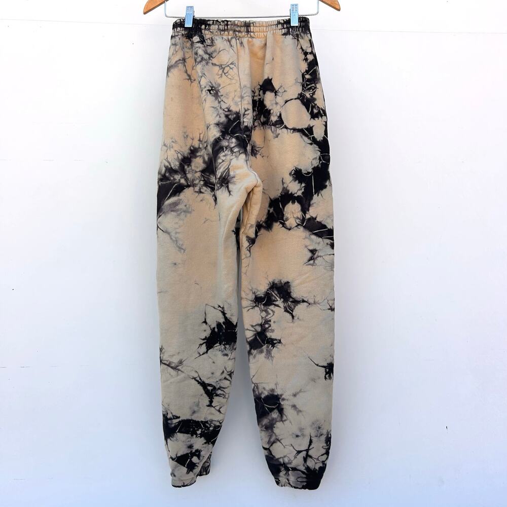 Friend + Folk Set Crewneck Sweatshirt Joggers Sweats Pants Medium Tie Dye Cotton - Picture 7 of 16